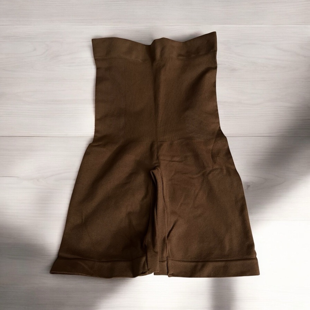 Shapermint High Waisted Shaper Short Brown M/L NWT